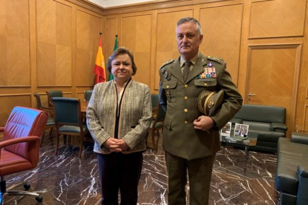 Visita institucional del nuevo jefe del Madoc al Consejo Consultivo de Andalucía