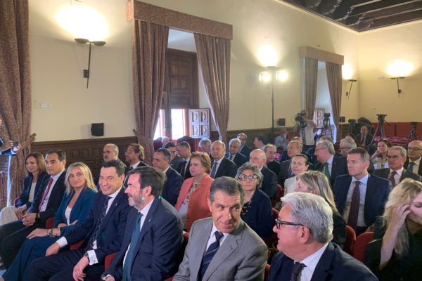 María Jesús Gallardo asiste a la inauguración del encuentro anual de presidentes de TSJ de España