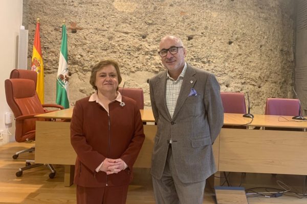 El director de la Alhambra visita el Consejo Consultivo de Andalucía